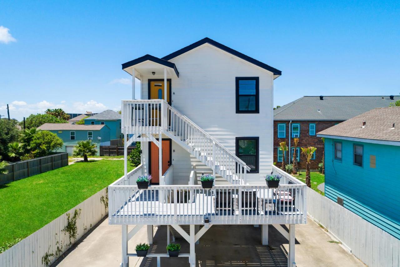 Vila Soleil House - Unit C Galveston Exteriér fotografie